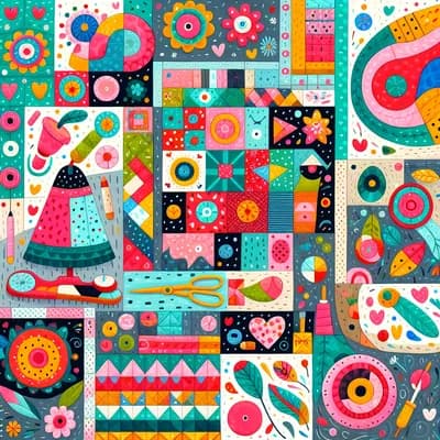 Atelier 4-6 ans "tableau patchwork"