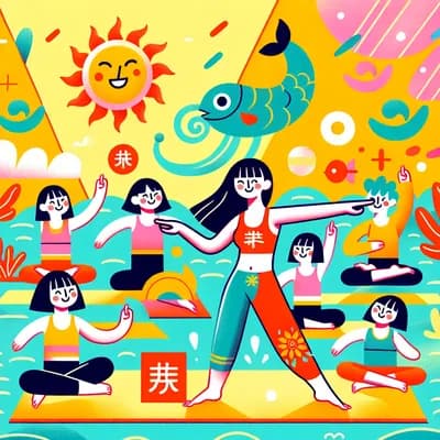 Yoga pour Débutants ☀️🐠avec Julie