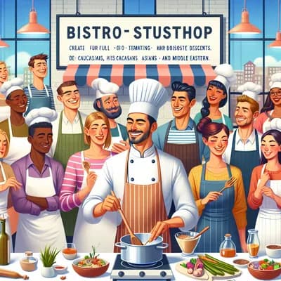 Atelier et cours de cuisine réalisons un menu bistronomique ,!!!