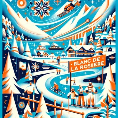 Trail Blanc de la Rosière - Front de neige des Eucherts