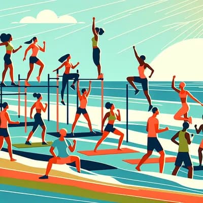 Circuit Training - face à la mer