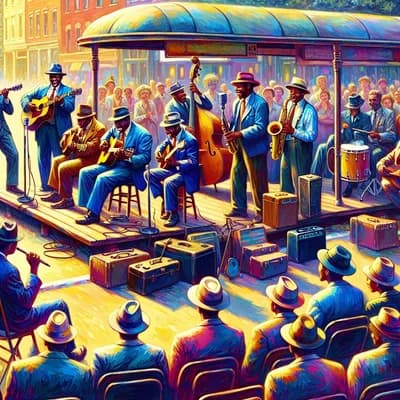 Concert Blues au Bus Stop: Oléron Blues Society