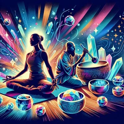 Cours de yoga et méditation guidée bols de cristal 🔮 ou tambours chamaniques 🧘♀️🧘♂️