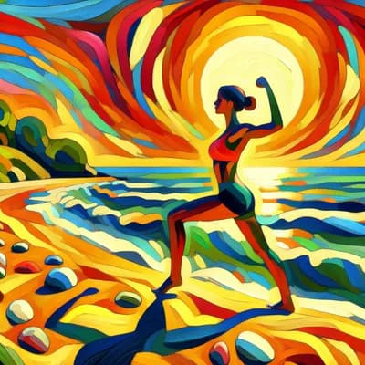 Gainage & posture / plage