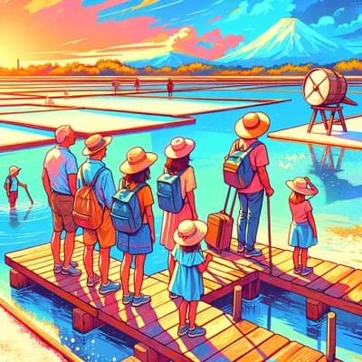 Visite commentée du marais salant au Port des Salines