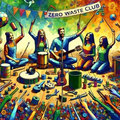 Club zéro déchet - atelier fabrication d’un instrument de musique