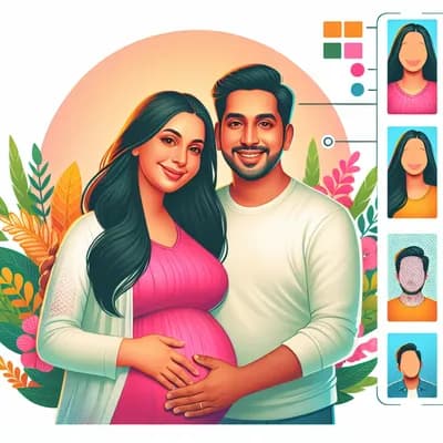 Séance photo couple / grossesse / portrait