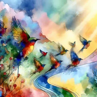 Exposition photo, aquarelles et Kakemonos sur la migration des oiseaux