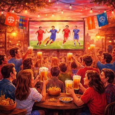 Demi-finale Retour Ligue des Champions Bayern Munich vs Psg à La Binouz'rit