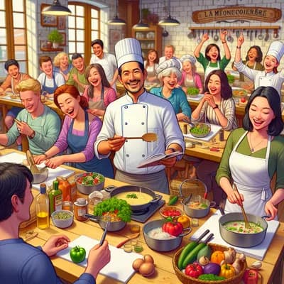 Atelier, cours de cuisine à La Menouniere