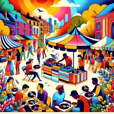 - La Guitoune - 🎶 Fête de la Musique 🎶 - Le Grand Mix Vinyles - Bar À Vinyles - Vente De Disques - 🎵