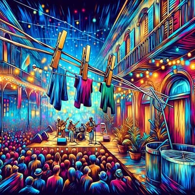 Concert Blues Rock à L'echoppe : Washing Line