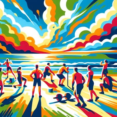 Course & Renforcement - sur la plage