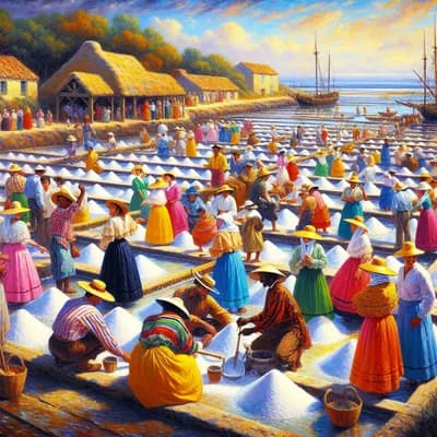 Visite commentée du marais salant au Port des Salines