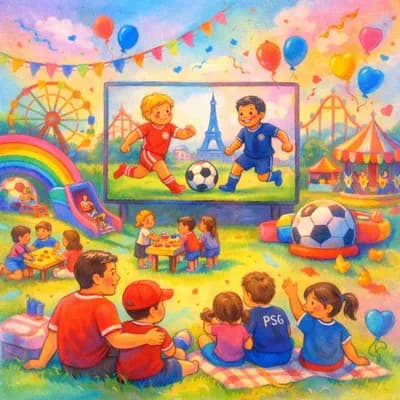 Soirée Foot – Bayern Munich / Psg au Family Fun Park
