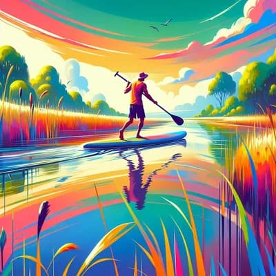 Sup rando: paddle dans les marais