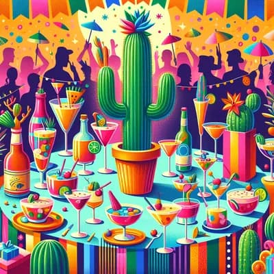 Happy hour cocktail du jour au cactus