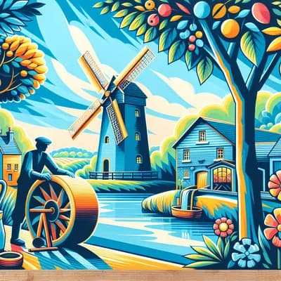 Visite du savoir-faire meunier au Moulin de La Brée