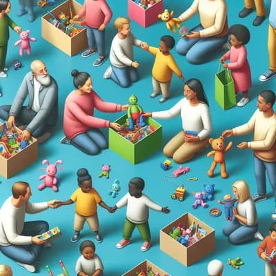 Bourse aux jouets Restos du Cœur