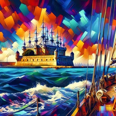 approche commentée du célèbre fort boyard avec apéritif offert 🙂⛵️🍹