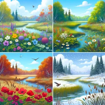 Atelier 4-6 ans "les saisons du marais" au Port des Salines