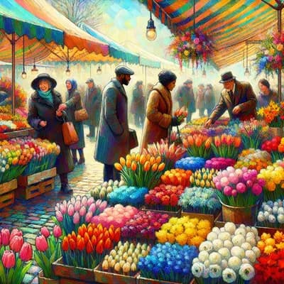 marché de printemps