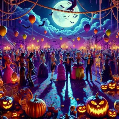 Bal d'halloween de l'ape de Dolus