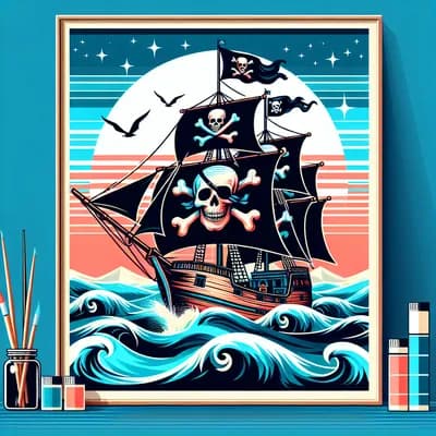 La Marcelle Bateau Pirate 🏴☠️