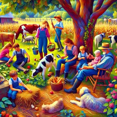 Animation famille à la ferme (sur réservation)