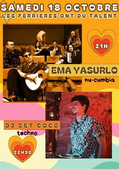 concert live Ema Yazurlo Nu Cumbia