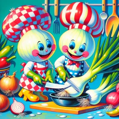 Prêts pour le brin d aillet