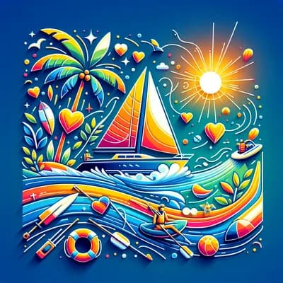 ⛵️sortie sportive en voilier