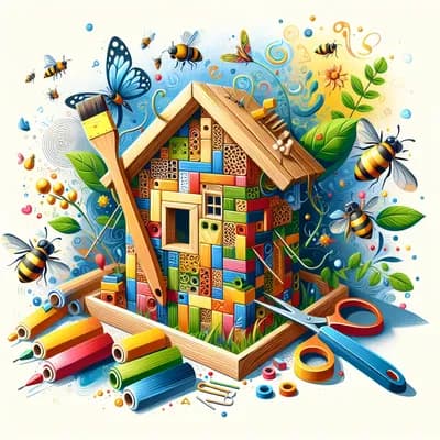 fabrication d'hôtel à insectes