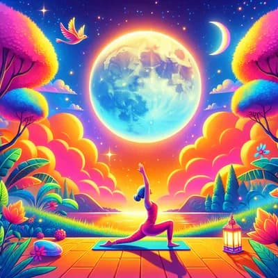 🌕yoga pleine lune 🌕