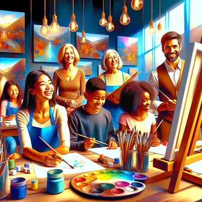 Initiation peinture et dessin