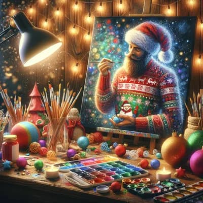 Atelier customisation pull de Noël