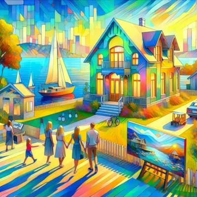 Visite commentée de l'exposition "maisons des bords de mer"