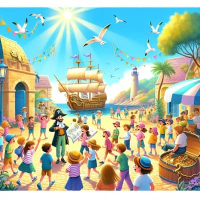 Rallye Des Drôles (dés 8 ans) du bourg de Saint-georges-d'oléron : chasse au trésor grandeur nature et animée par un Maître du Jeu