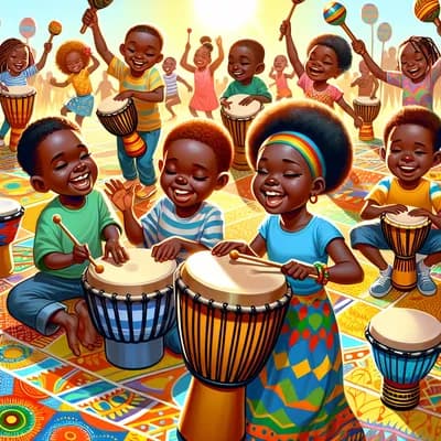 percussions africaines enfants