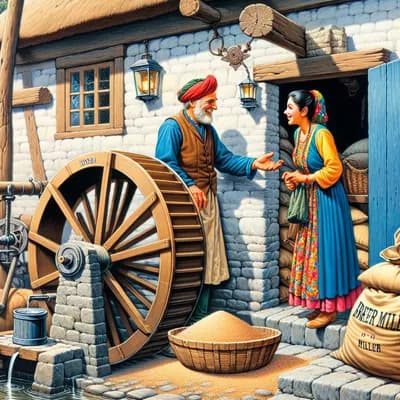 Rencontre avec la meunière au moulin de la brée