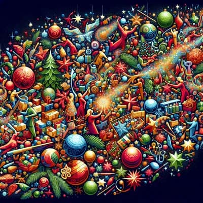 fabrication de décorations de Noël