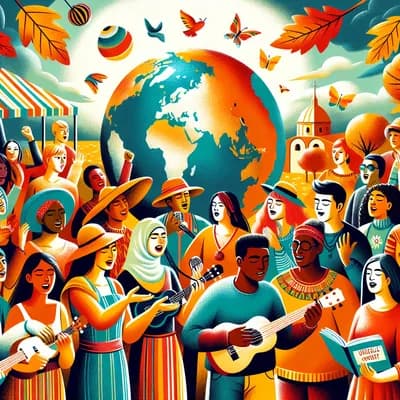 Festival D'automne Des Arts Du Marais Fadam Voyage Autour Du Monde En Chanson Atelier Chorale Et Ukulélé Des Arts Du Marais