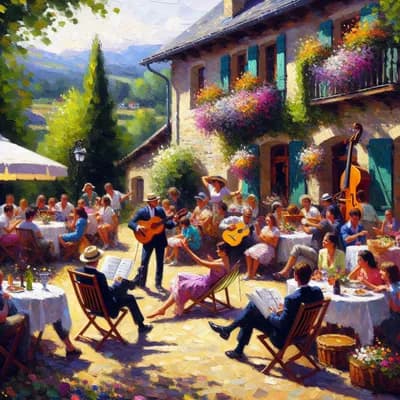 Sieste musicale aux Ferrières