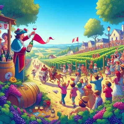 Rallye de la Fête des Vendanges (dés 8 ans) : chasse au trésor grandeur nature et animée par un Maître du Jeu