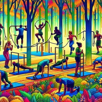 Circuit training - forêt