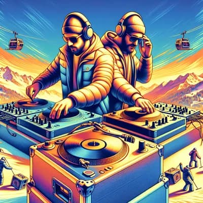 dj set en B2b au Jo arcs 1800