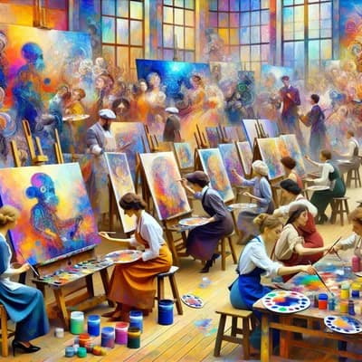 Atelier d'Initiation aux Techniques de la peinture