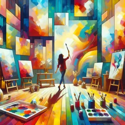 Exposition peinture.pandini Isabelle