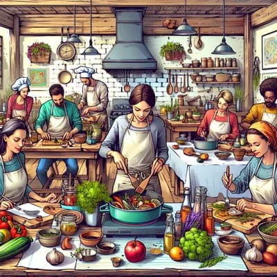 Session saveurs, Cours de cuisine à la Menouniére