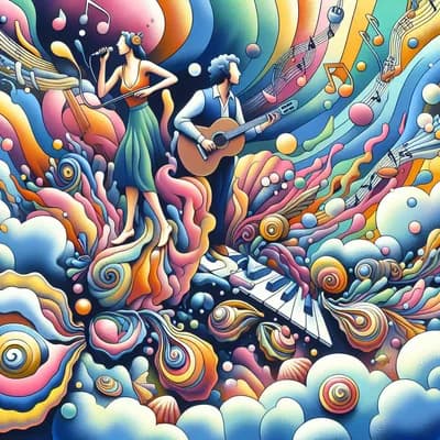 Les Huîtres Sonores Concert Jeanne et Étienne à la Kbane